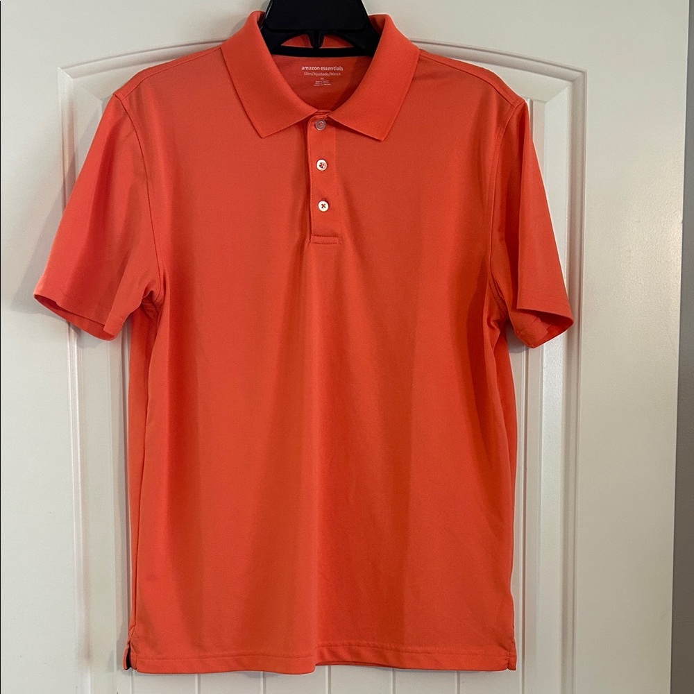 Men's Orange Polo Shirt